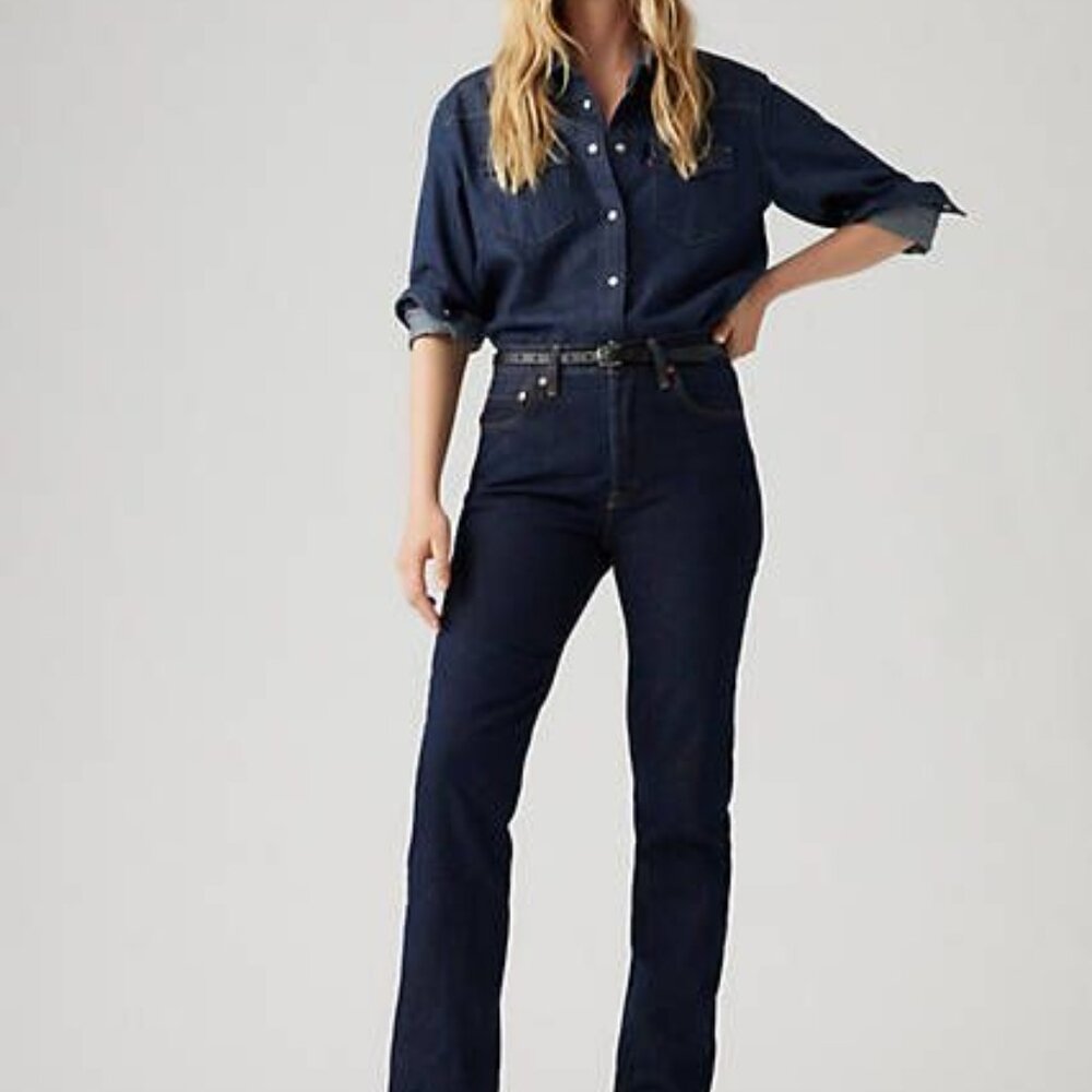 Levi's 501 Original Women's Jeans - Dark Blue